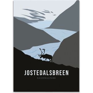 Naturkompaniet JOSTEDALSBREEN NASJONALPARK POSTER  NoColor