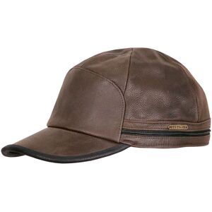 Stetson BASEBALL CAP COWHIDE  BROWN