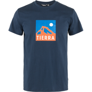 Tierra ORGANIC COTTON TEE M  NORDIC BLUE (MOUNTAIN BOX)