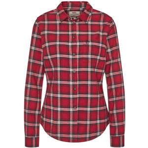 Fjällräven ÖVIK FLANNEL SHIRT W  DEEP RED