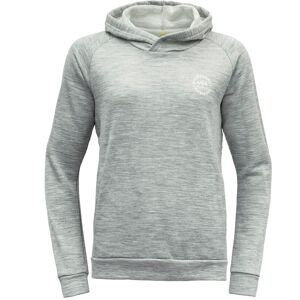 Devold NIBBA WOMAN HOODIE  GREY MELANGE