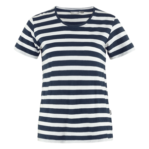 Tierra HEMPY STRIPED TEE W  ECLIPSE BUE_WHITE