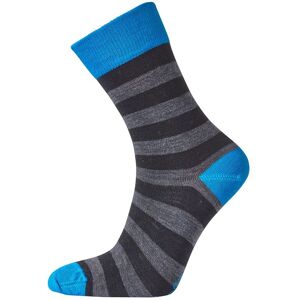 Bola MERINO PATTERN SOCK  TURQUOISE/BLACK/GREY