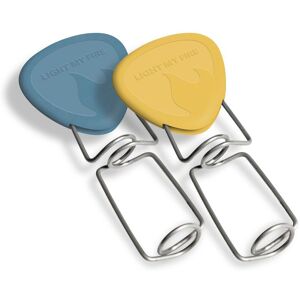 Light my Fire GRANDPA´S FIREFORK BIO 2-PACK  MUSTYYELLOW/HAZYBLUE