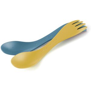 Light my Fire SPORK LITTLE BIO 2-PACK  MUSTYYELLOW/HAZYBLUE