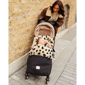 Vognpose Vinter M/ Lammeskinn   Binibamba Puffmuff Leopard