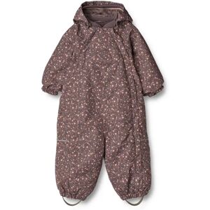 Wheat Vinterdres Baby - Adi Tech Snowsuit   74-98 - Eggplant