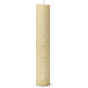 Ferm Living Pure Advent Candle / Pale Yellow