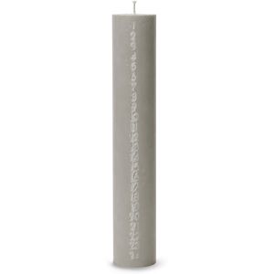 Ferm Living Pure Advent Candle / Fossil Taupe