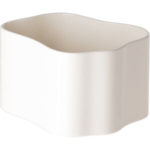 Artek Riihitie Plant Pot Shape B Small White Gloss