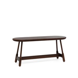 Massproductions Albert Bench - W 110, H 500, Walnut Stained Beech