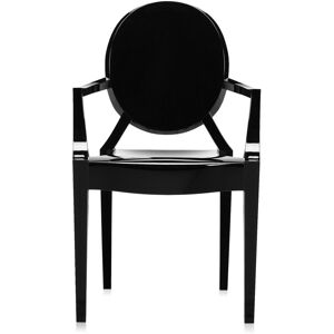 Kartell Lou Lou Ghost Chair Barnstol - Glossy Black