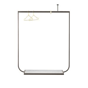 Asplund Tati Coat Rack Large Carrara Marmor Nougat