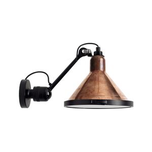 Lampe Gras by DCWéditions Lampe Gras No 304 Xl Outdoor Seaside Conic Black/raw Copper-White