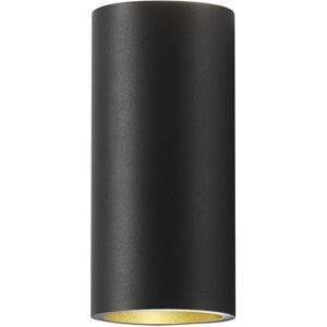 Light-Point Zero W1, Black/gold, 2x4w Led, 3000k, Ip54