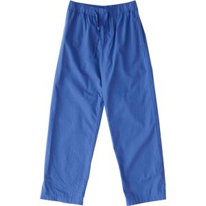 Tekla Poplin Pyjamas Pants Royal Blue Large