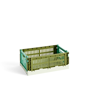 Hay Colour Crate Mix S - Olive, Dark Mint