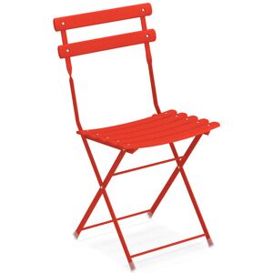 EMU Arc En Ciel Folding Chair, Scarlet Red