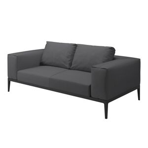 Gloster Grid Lounge Sofa Meteor/anthracite