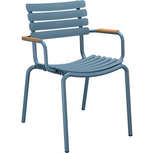 Houe Reclips Dining Chair Bamboo Armrest - Sky Blue