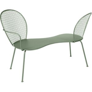 Fermob Lorette Conversation Bench - Cactus