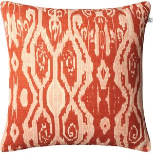 Chhatwal & Jonsson Ikat Madras Cushion Cover 50x50 Cm Apricot / Rose