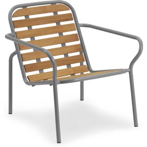 Normann Copenhagen Vig Lounge Chair Robinia - Grey