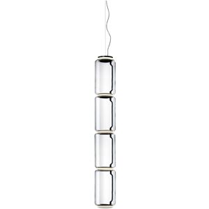 Flos Noctambule Suspension - 4 Low Cylinders - Black