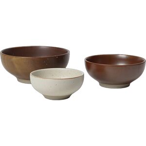 Ferm Living Midi Bowls Set Of 3 Multi