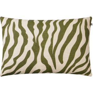 Chhatwal & Jonsson Zebra Cushion Cover Linen 40x60 Cm - Cactus Green