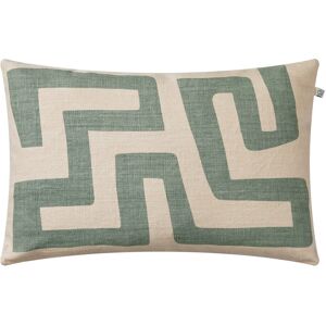 Chhatwal & Jonsson Nagra Linen Cushion Cover Aqua