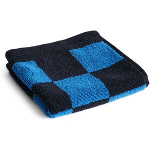 HAY Check Wash Cloth - Cobalt Blue