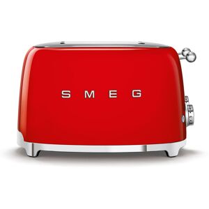 SMEG 4 Slot Toaster Red