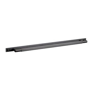 Buster + Punch Pull Bar Plate Linear Large Gun Metal