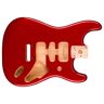 Fender Deluxe Alder Strat Body Candy Apple Red