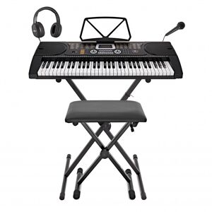 Gear4Music MK-2000 Bærbart Keyboard 61 Tangenter fra Gear4music - Komplett Pakke