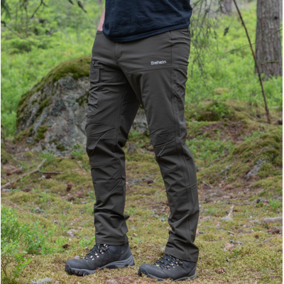 Breheim Lindbergtinden Softshell Turbukse Herre Army Green (S) Breheim Lindbergtinden Softshell Turbukse Herre Army Green (S)
