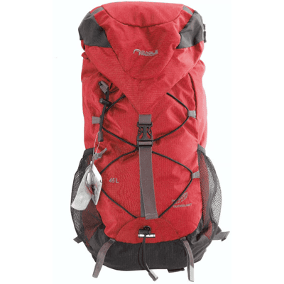CAL - C.A. Leschbrandt Eagle Ryggsekk 45ltr Superlett - Rød - Med Snapskopp CAL - C.A. Leschbrandt Eagle Ryggsekk 45ltr Superlett - Rød - Med Snapskopp