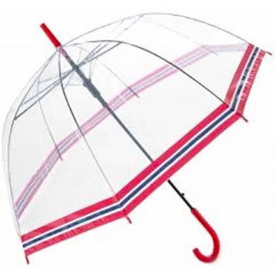 Paraply Transparent Med Norsk Flagg Paraply Transparent Med Norsk Flagg