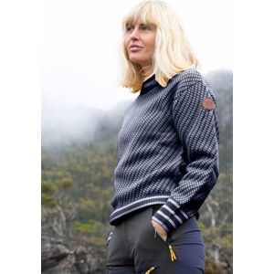 Breheim Islender Ullgenser Blå/hvit - Unisex (S) Breheim Islender Ullgenser Blå/hvit - Unisex (S)