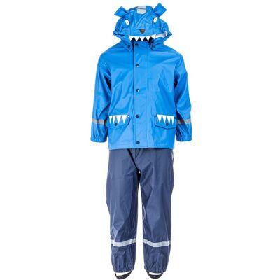 Salto Shark 2-Delt Regntøy Til Barn (110/116 Cm) Salto Shark 2-Delt Regntøy Til Barn (110/116 Cm)