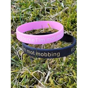 Tiktok Sterketim Armbånd I Silikon Farge Rosa Tiktok Sterketim Armbånd I Silikon Farge Rosa