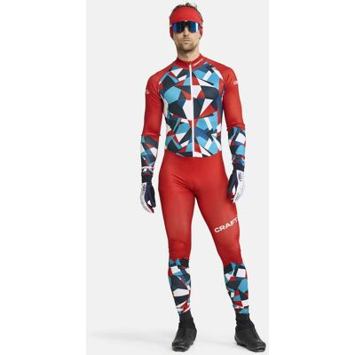CRAFT Nor Adv Nordic Ski Club Suit Herre Blaze/bright Red (Xs) CRAFT Nor Adv Nordic Ski Club Suit Herre Blaze/bright Red (Xs)