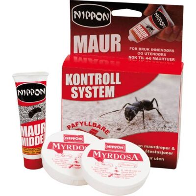 AutoGlym Maurmiddel Nippon Kontroll System - 2 Åtestasjoner + Tube M Midd AutoGlym Maurmiddel Nippon Kontroll System - 2 Åtestasjoner + Tube M Midd
