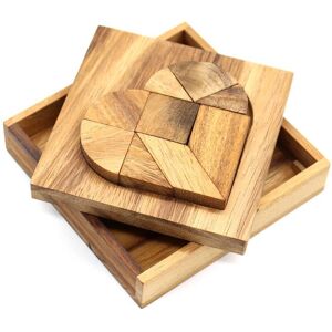 Tangram Knust Hjerte Iq-Nøtt Tangram Knust Hjerte Iq-Nøtt