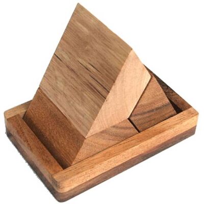 Pyramide Puzzle - Iq-Nøtt Pyramide Puzzle - Iq-Nøtt