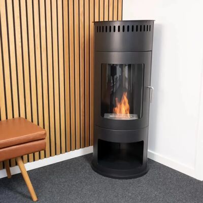 Cachfires Scandiflames Washington - Stående Biopeis I Sort Cachfires Scandiflames Washington - Stående Biopeis I Sort