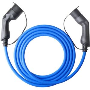 Besen Blue Charge Ladekabel - Type 2 Mode 3 - 22 Kw - 32 A 3-Fas 5 Meter Besen Blue Charge Ladekabel - Type 2 Mode 3 - 22 Kw - 32 A 3-Fas 5 Meter