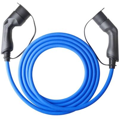 Besen Blue Charge Ladekabel - Type 2 Mode 3 - 22 Kw - 32 A 3-Fas 5 Meter Besen Blue Charge Ladekabel - Type 2 Mode 3 - 22 Kw - 32 A 3-Fas 5 Meter