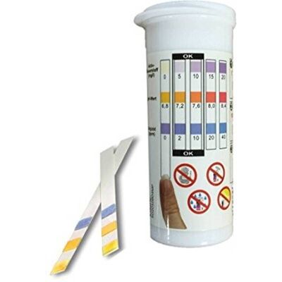 Test Strips For Klor Alkalinitet Brom Og Ph Test Strips For Klor Alkalinitet Brom Og Ph